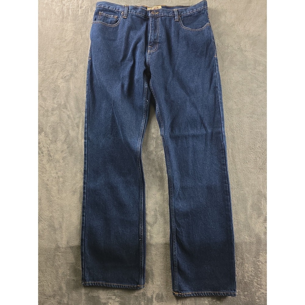 Big Mac Jeans Men's 38x34‎ Dark Blue Wash Straight Leg NWT